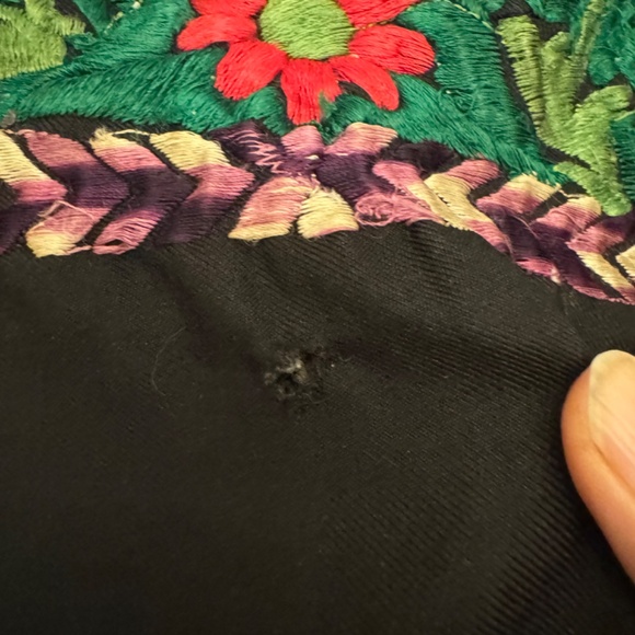 Stunning vibrant vintage Mexican huitpil , freeish size - Picture 7 of 7